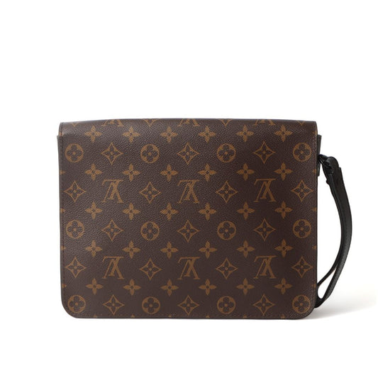 Louis Vuitton Monogram Macassar S Lock A4 Clutch M80560 31798-4 68491141