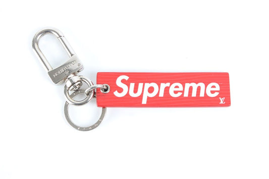Louis Vuitton Supreme X Red Logo Keyring 12345 70002624