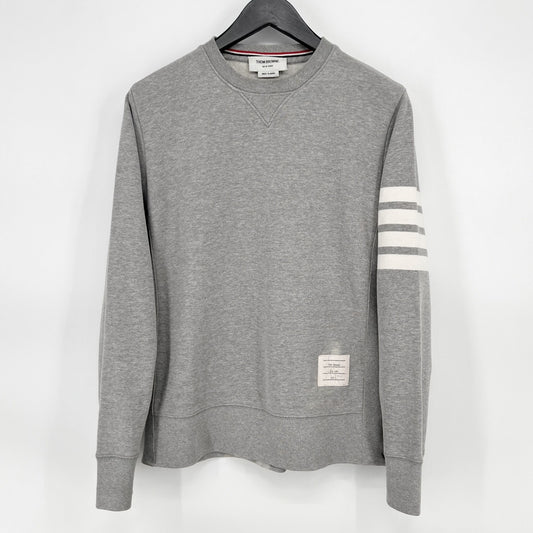 Thom Browne Diagonal Sweatshirt Grey 70527760