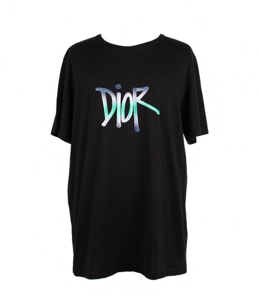 Dior Homme Sean Stussy Logo T-Shirt 71039182