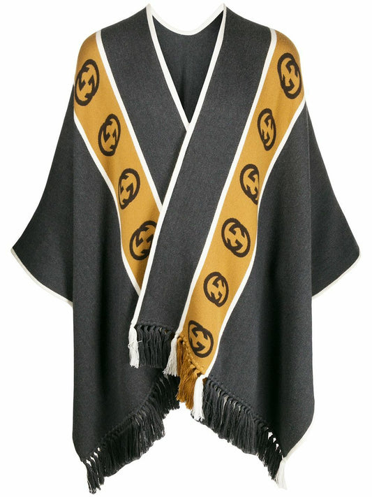 Gucci GG Interlocking Poncho Cape 71154999
