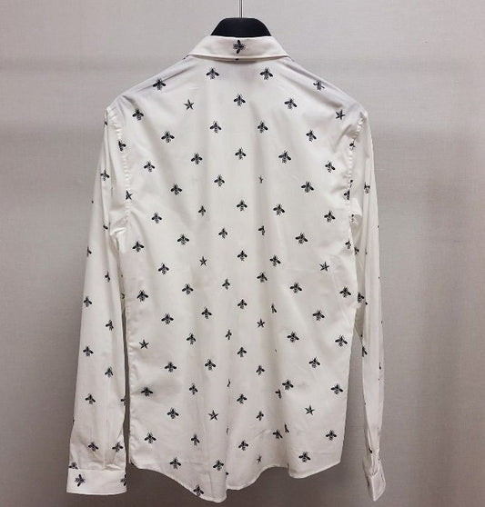 Gucci Bee Jacquard Oxford Duke Shirt 95 71155501
