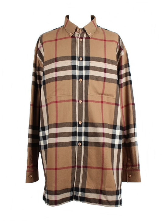 Burberry House Check Flannel Shirt 71167381