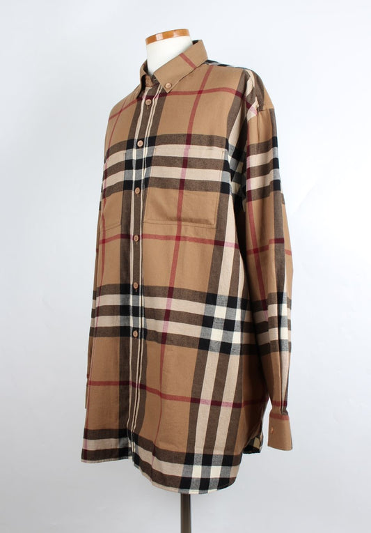 Burberry House Check Flannel Shirt 71167381