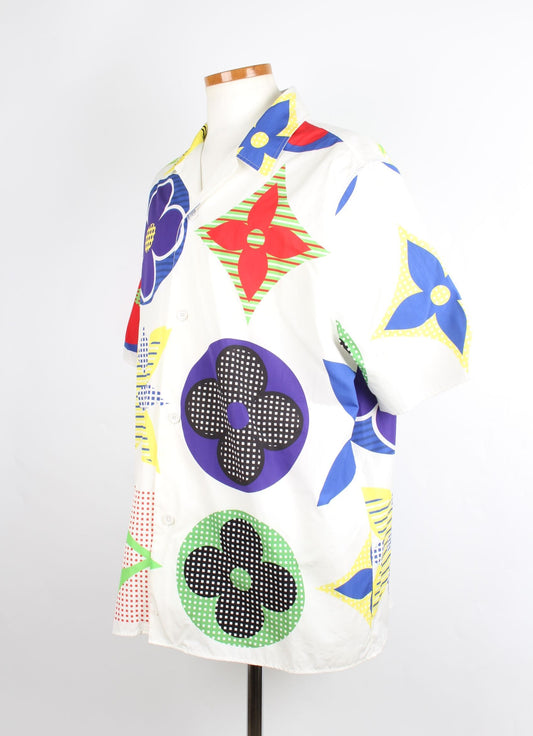 Louis Vuitton Multicolor Monogram Hawaiian Shirt 12345 71232688