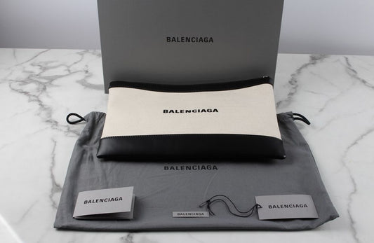 Balenciaga Cotton Canvas Clutch 33X23 71238550