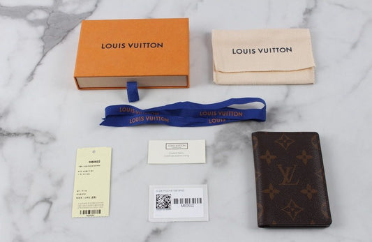 Louis Vuitton Monogram Pocket Organizer 123456 71238693