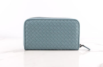 Bottega Veneta Intrecciato Zip Around Wallet 12345 71362990