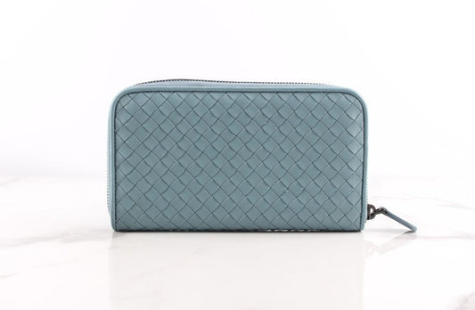 Bottega Veneta Intrecciato Zip Around Wallet 12345 71362990