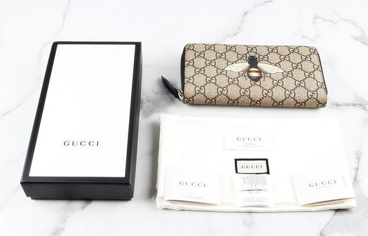 Gucci Tiger Zip Long Wallet A01234 71363374