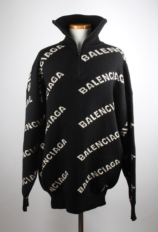 Balenciaga Half-Zip Knit 12345 71612076