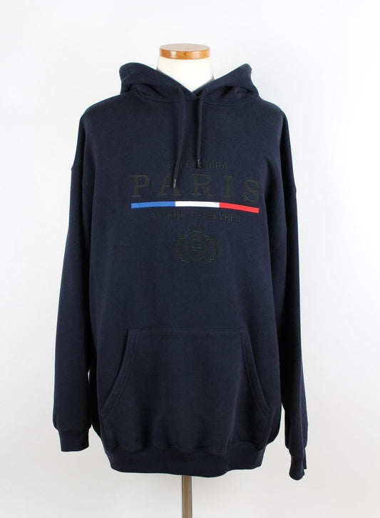 Balenciaga Paris Logo Hoodie 12345 71614792