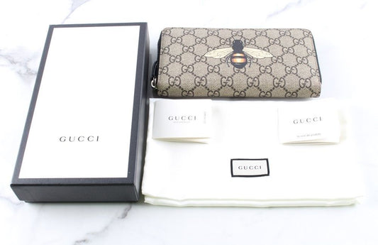 Gucci Bee Zip Long Wallet 12345 71615593