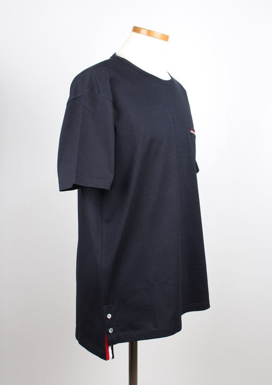 Thom Browne Brown Line Pocket Short Sleeve 4 71790390