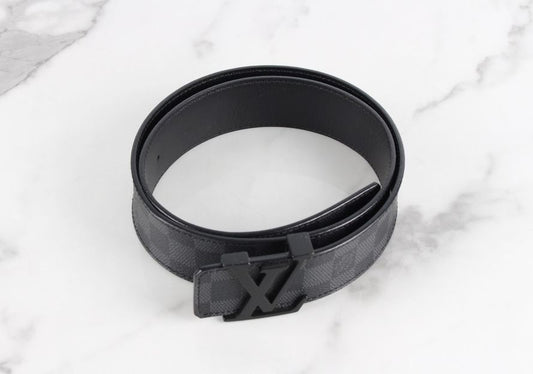 Louis Vuitton Damier Belt Black 85 71803993