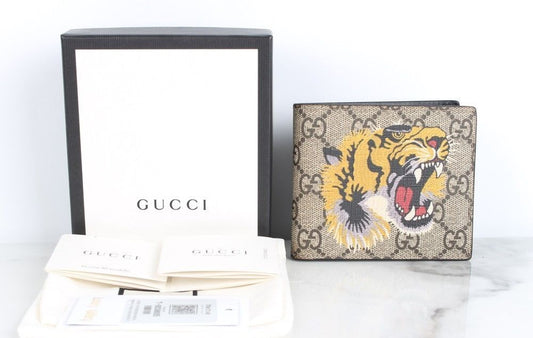 Gucci Tiger Bi-Fold Wallet 71904202