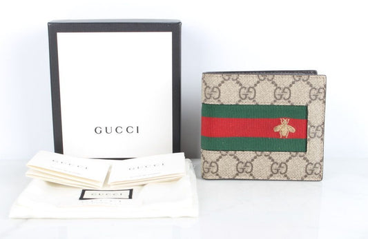 Gucci Supreme Bee Wallet 10X9 71904588