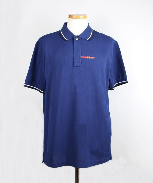 Prada Piqué Short Sleeve T-Shirt XL 12345 71913195
