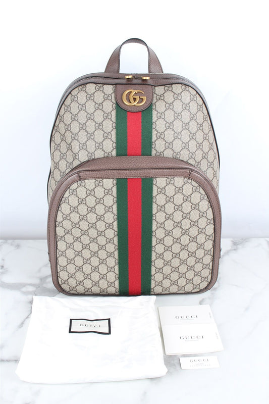 Gucci GG Supreme Backpack ขนาดกลาง SKU