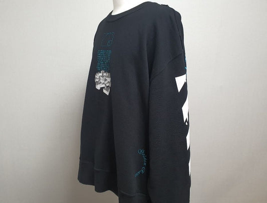 Off White Dripping Arrow Sweatshirt XL 30005 72253947
