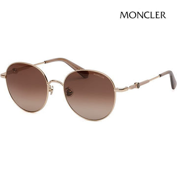 Moncler Sunglasses ML0233K 32F Retro Fashion Round Metal 72256802