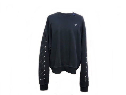 Off White Off-White Backbone Arrow Sweatshirt Black 72265072