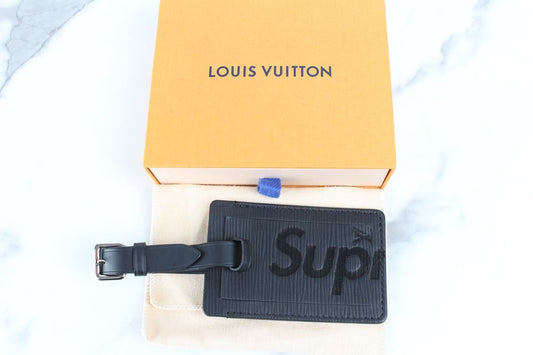Louis Vuitton x Supreme Limited Edition Name Tag 72385097