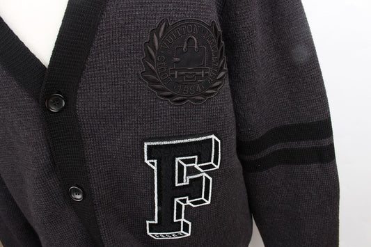 Louis Vuitton Fragment Limited Edition Logo Cardigan XXL 72400892