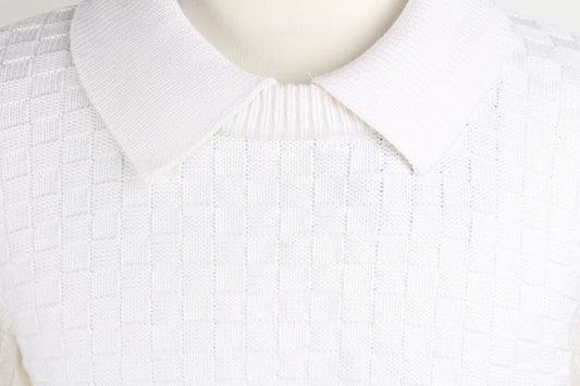 Louis Vuitton Damier Wool Pullover Sweater XL 12345 72401746