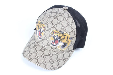 Gucci Tiger Supreme Mesh Baseball Cap M 72736666