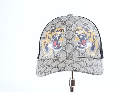 Gucci Tiger Supreme Mesh Baseball Cap M 72736666