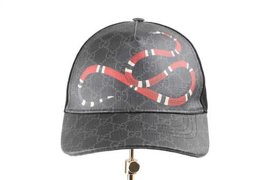 Gucci Snake Supreme Mesh Baseball Cap L 72741002