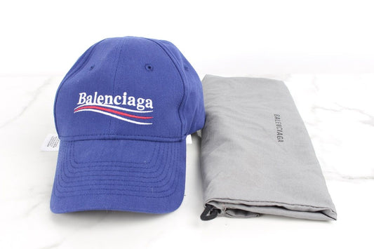 Balenciaga Wave Logo Baseball Cap L 58 72762837