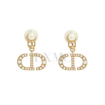 Dior Tribal Clip Earrings with Pearl Earring E1679TRIRS 73005591