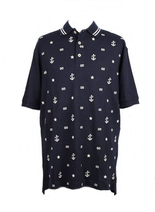 Gucci Embroidered Polo L 12345 73251696