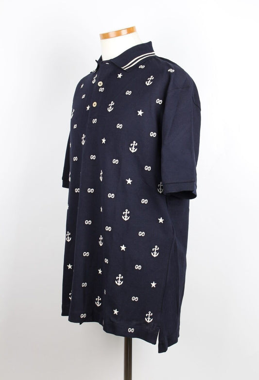 Gucci Embroidered Polo L 12345 73251696