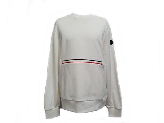 Moncler Logo Three Stripe Zip Sweatshirt 73256650