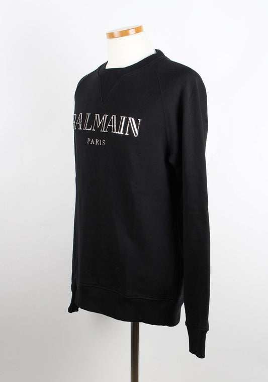 Balmain Metallic Logo Sweatshirt 12345 73301001