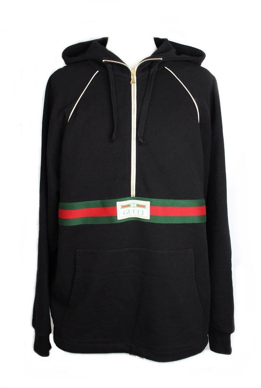 Gucci Logo Web Hoodie Sweatshirt S 73339663