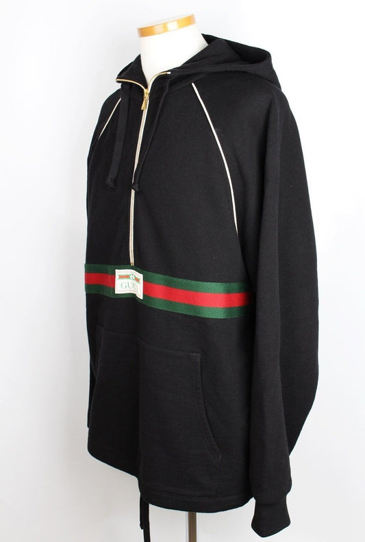 Gucci Logo Web Hoodie Sweatshirt S 73339663