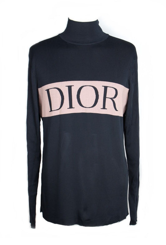 Dior Big Logo Turtleneck Knit M 73339828