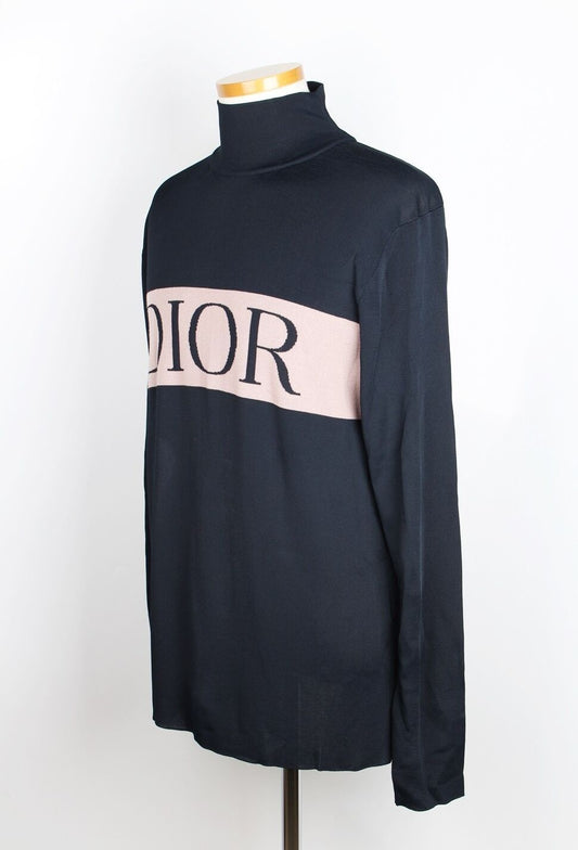 Dior Big Logo Turtleneck Knit M 73339828
