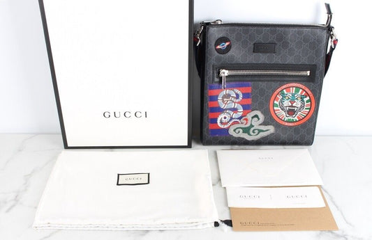 Gucci GG Supreme Courier Messenger Bag 27x31 73357821