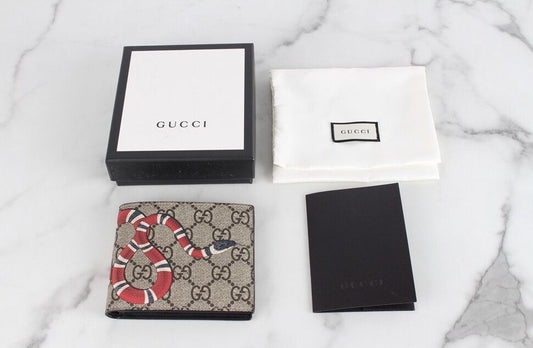 Gucci Snake Bi-Fold Wallet 12345 73440307