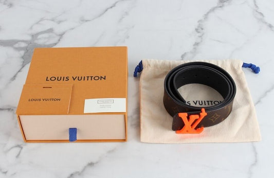 Louis Vuitton Virgil Abloh LV Reversible Belt 90 73496604
