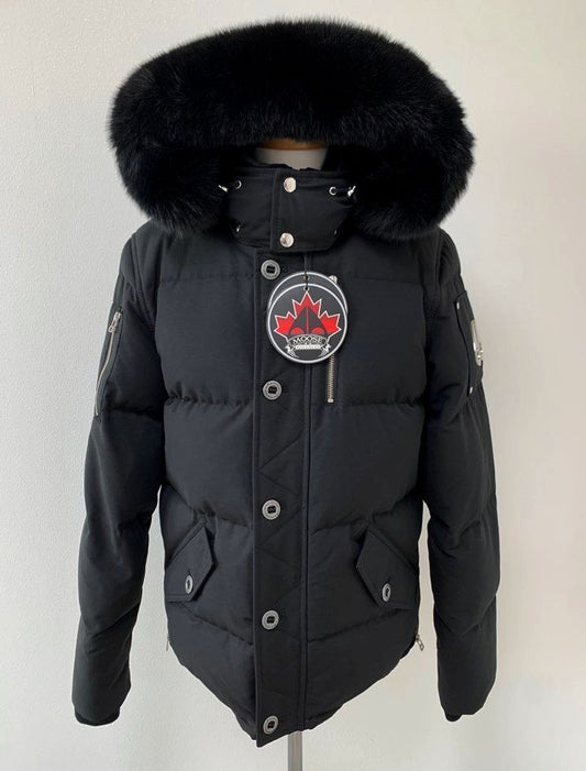 Moose Knuckles 3Q Men's Black Down Puffer Jacket 12345 73502872