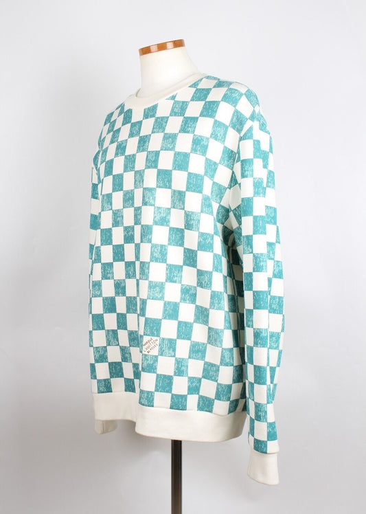 Louis Vuitton Damier Crew Neck Sweatshirt 12345 73506906