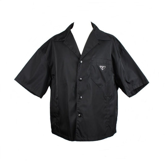 Prada Nylon Short Sleeve Shirt 73507197