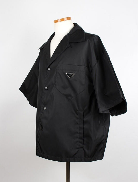 Prada Nylon Short Sleeve Shirt 73507197