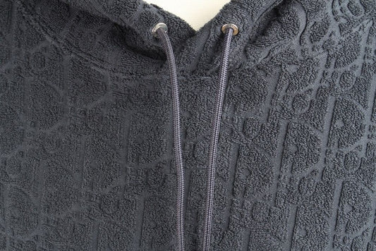 Dior Oblique Terry Hoodie Navy XL 73892277